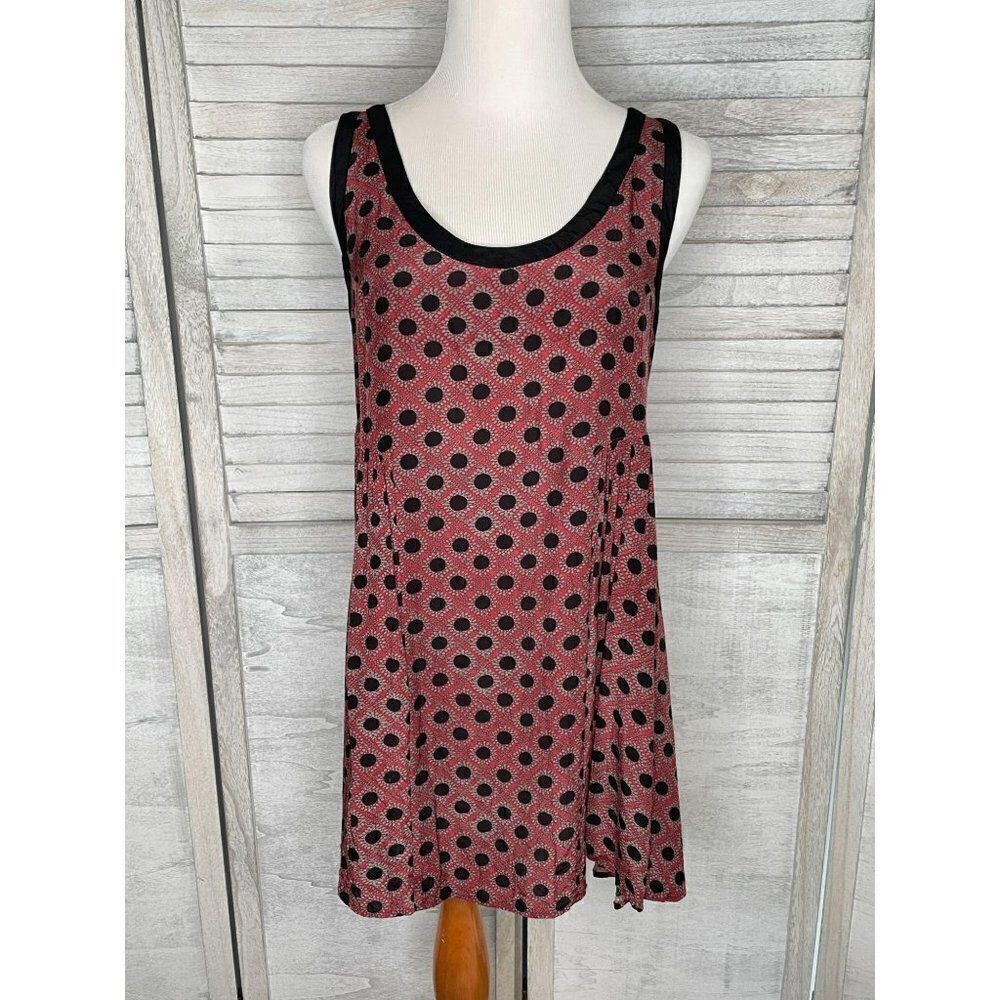 FREE PEOPLE BOHO Swing Dress Polka Dot XS